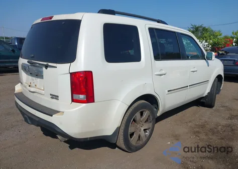 2014 Honda Pilot Touring from USA, damaged, VIN 5FNYF4H99EB046950